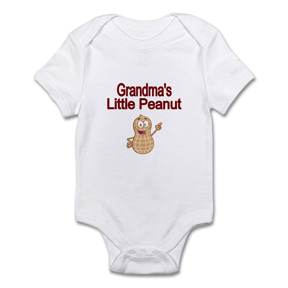 Grandma's Little Peanut Baby Bodysuit - Cute Infant Onesie for Newborns & Toddlers - Perfect for Family Photos, Holidays & Special Occasions