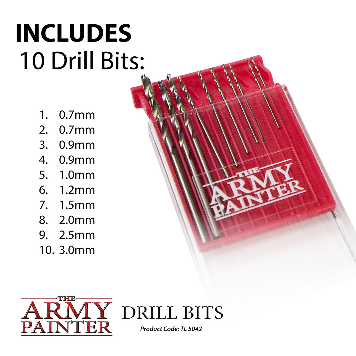 Premium Titanium Drill Bit Set - High-Speed Steel Drill Bits for Metal, Wood & Concrete - 10-Piece Multi-Purpose Drill Bits Kit for DIY & Professional Use - Perfect for Home Improvement, Woodworking & Construction Projects