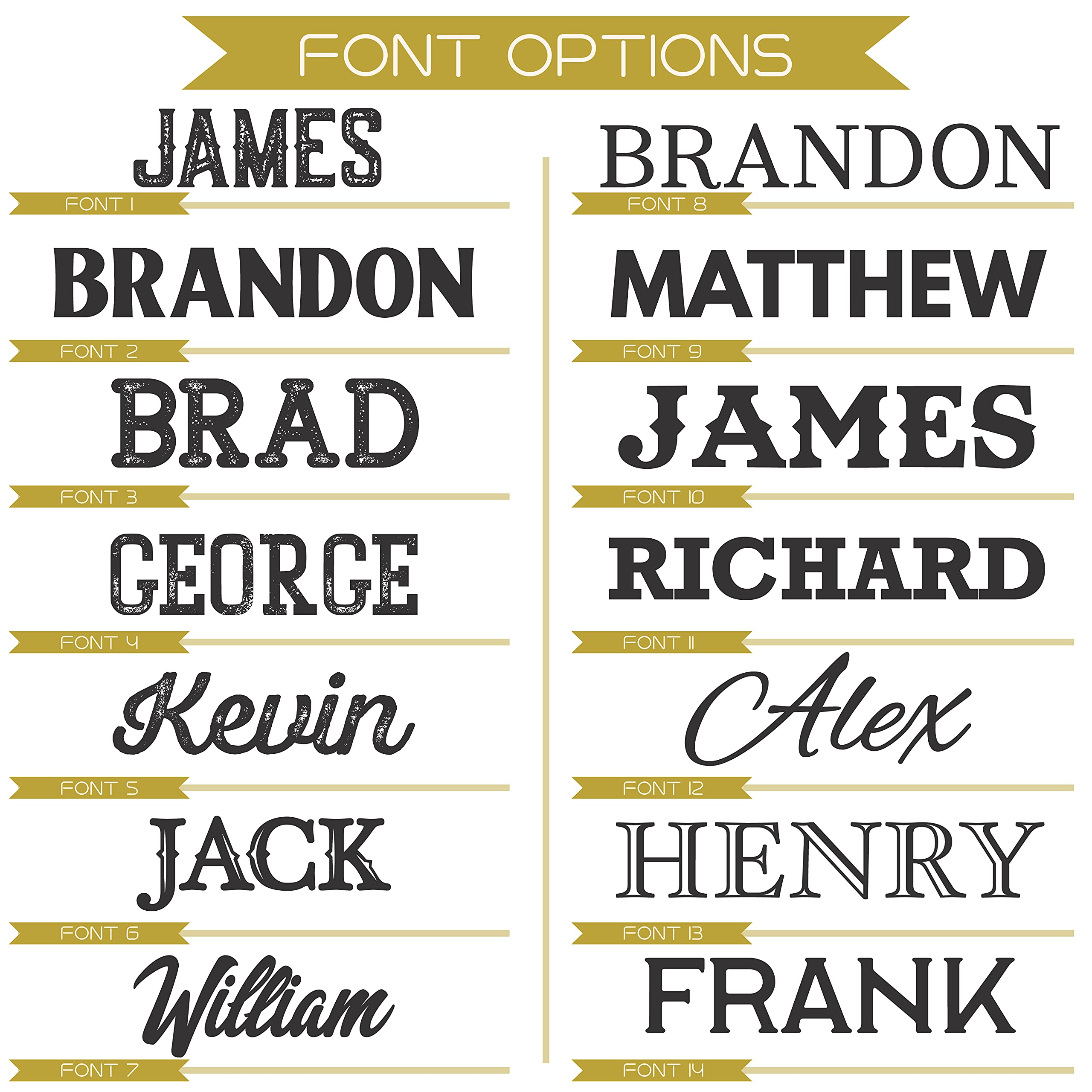 Personalized Gun Safe with Custom Text | 14 Font Options | Quick-Access Handgun Safe for Pistols with Digital Keypad & Backup Key Lock - California DOJ Certified | Perfect for Home, Office & Vehicle Security - Great Birthday Gift for Husband & Men