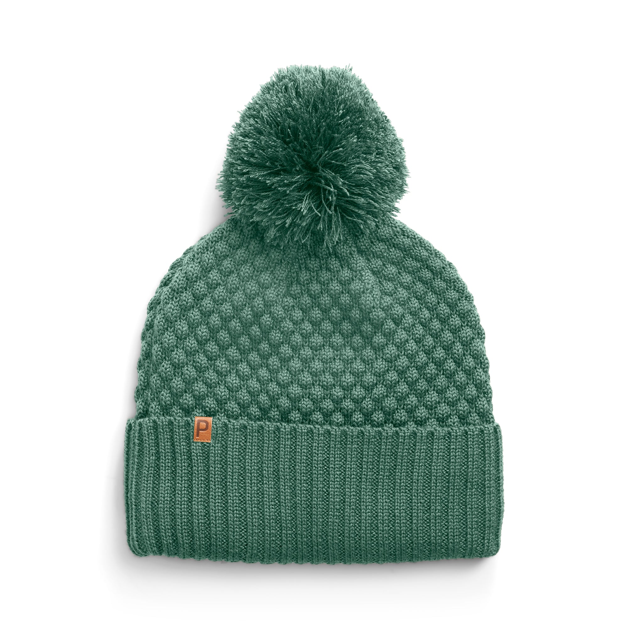 Women's Warm Knitted Pom Pom Beanie Hat - Soft Winter Hat for Women - Cozy & Stylish for Cold Weather, Outdoor Activities, and Casual Wear