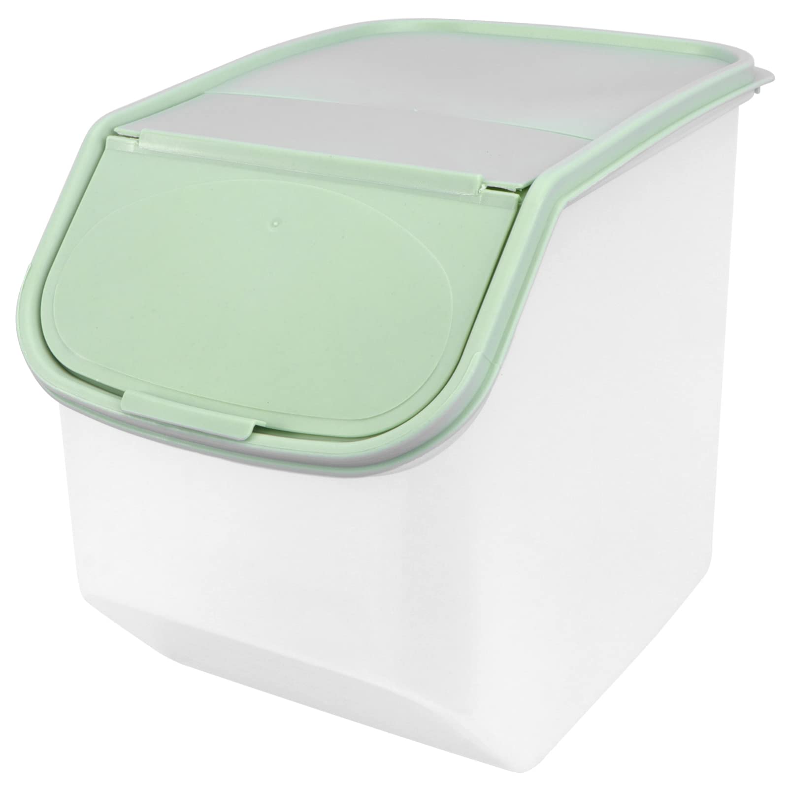 Airtight Pet Food Storage Container with Lid - Large Rice & Dry Food Dispenser for Kitchen Pantry Organization | Perfect for Dog Food, Cereal, Grains & Bulk Food Storage