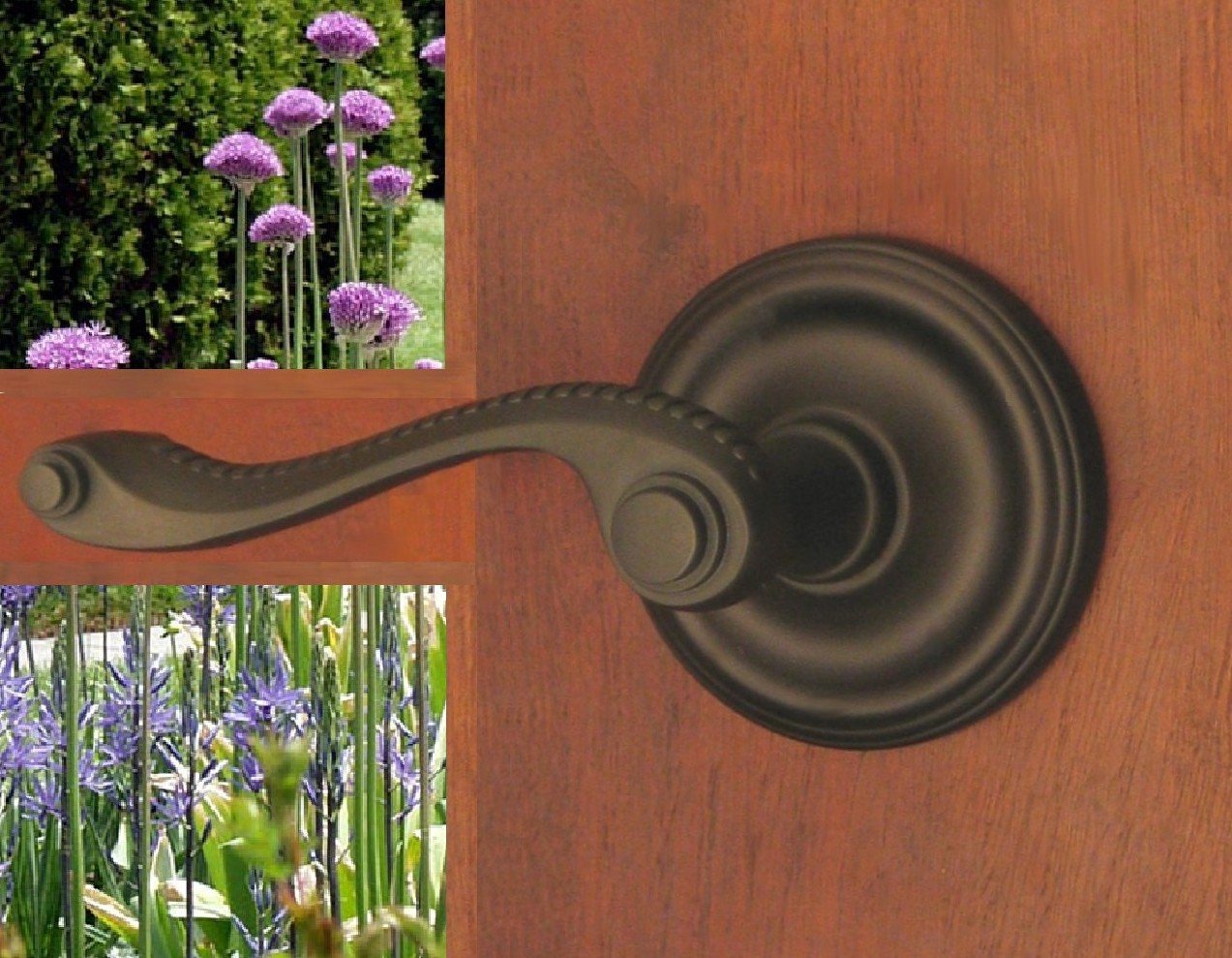 Ashford Half Dummy Lever - Left Hand Closet Door Hardware or Inactive Double Door Handle - Oil Rubbed Bronze Finish - Perfect for Bedroom Closet, Pantry & Interior Doors