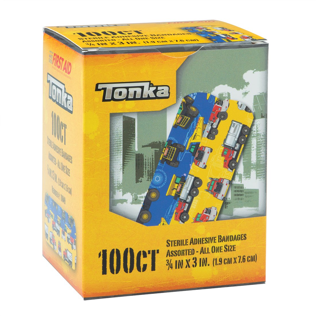 Tonka Bandages - First Aid Kit Supplies - 1200 Count Pack for Kids' Cuts, Scrapes & Emergency Care