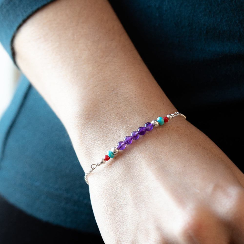 Bead Maiden Birthstone Bracelet – Personalized Handmade Jewelry for Women – Perfect Gift for Birthday, Anniversary & Special Occasions