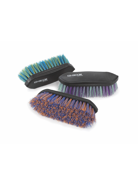 Ezi Groom Shape Up Multi-Color Dandy Brush for Dogs & Cats - Perfect for Pet Grooming, Shedding Control, and Coat Detangling