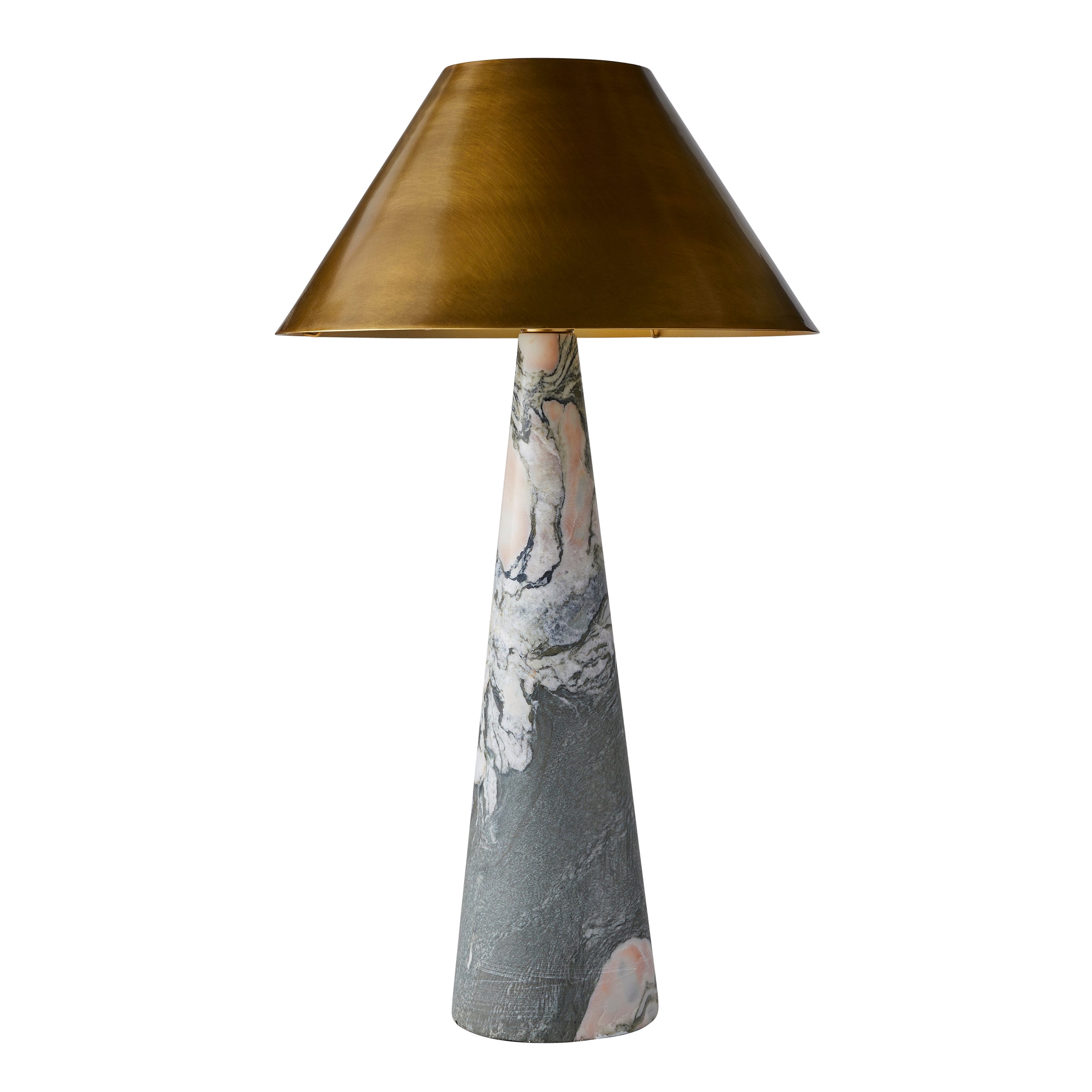 Vintage Penny Table Lamp - Classic Small Desk Light for Bedroom, Living Room & Office - Warm White LED Bulb Included for Cozy Ambience