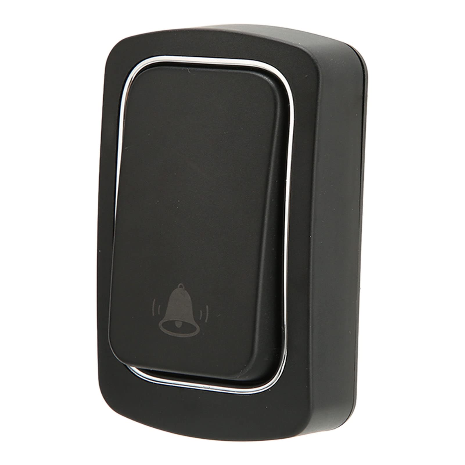 Wireless Self-Powered Doorbell Kit with 2 Transmitters & 1 Receiver - Waterproof Push Button Door Chime & Pager System for Home Security - Perfect for Houses, Apartments, Offices and Outdoor Gates