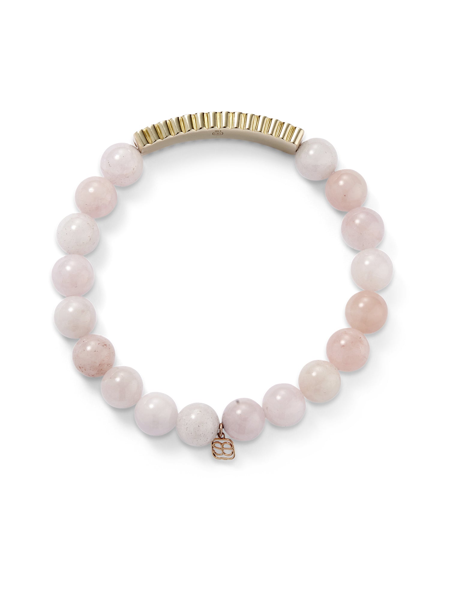 Morganite Baguette Pink Bar Bracelet for Women - 14K Rose Gold Plated Elegant Stackable Bangle, Perfect for Valentine's Day, Anniversary & Everyday Wear