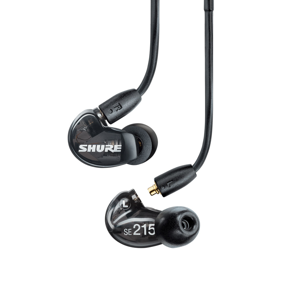 Shure AONIC 215 Wired Sound Isolating Earphones with Remote & Mic - Premium Noise Cancelling Headphones for Music, Gaming & Calls - Perfect for Studio, Travel & Workout