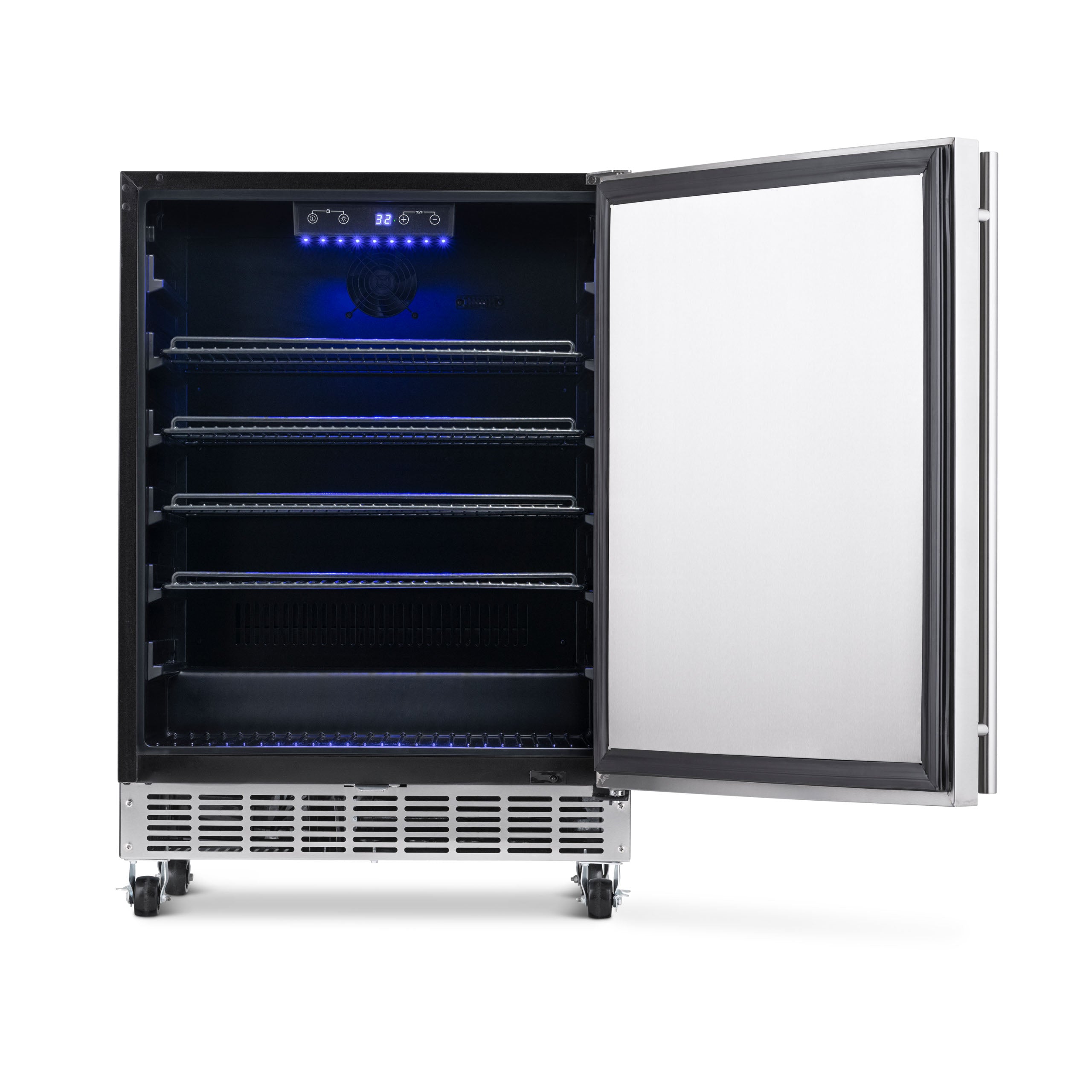 Newair® 160 Can Outdoor Built-In Beverage Refrigerator - Perfect for Patio, Poolside, and Outdoor Entertaining