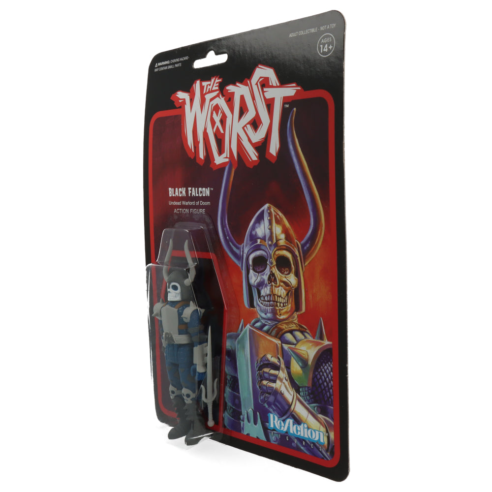 Black Falcon The Worst ReAction Figures - Collectible Action Figures for Display, Gifts & Pop Culture Fans