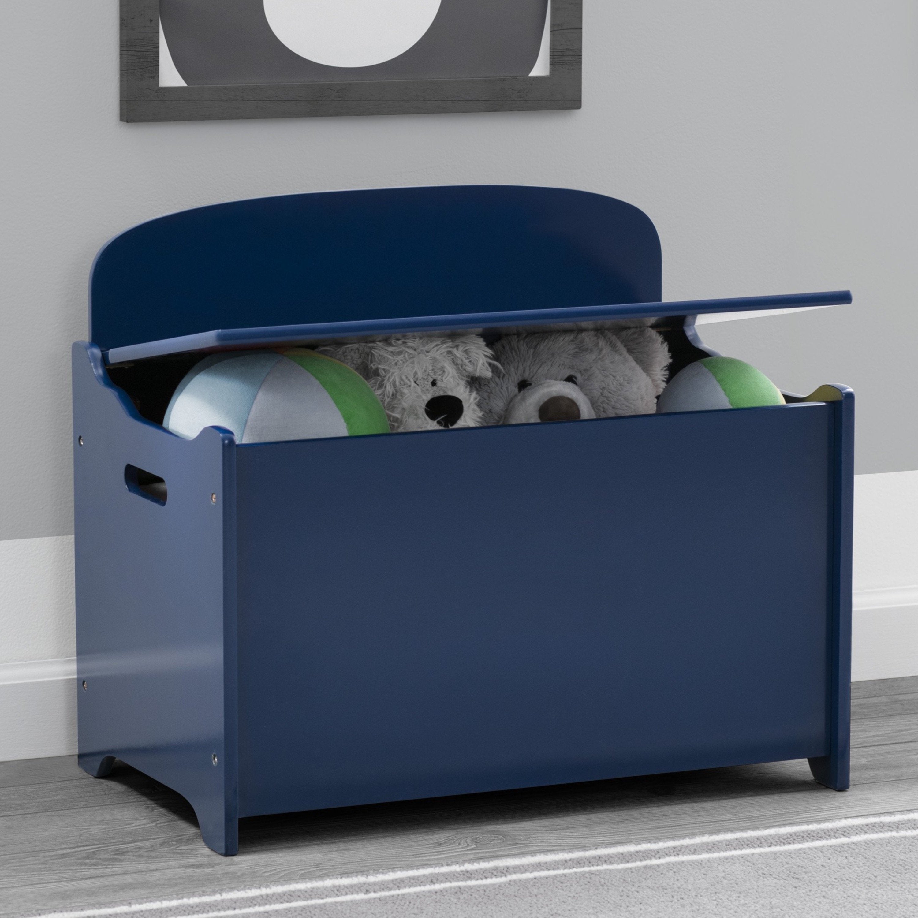MySize Deluxe Toy Box - Large Storage Organizer for Kids' Toys, Books & Games | Perfect for Playrooms, Bedrooms & Daycares