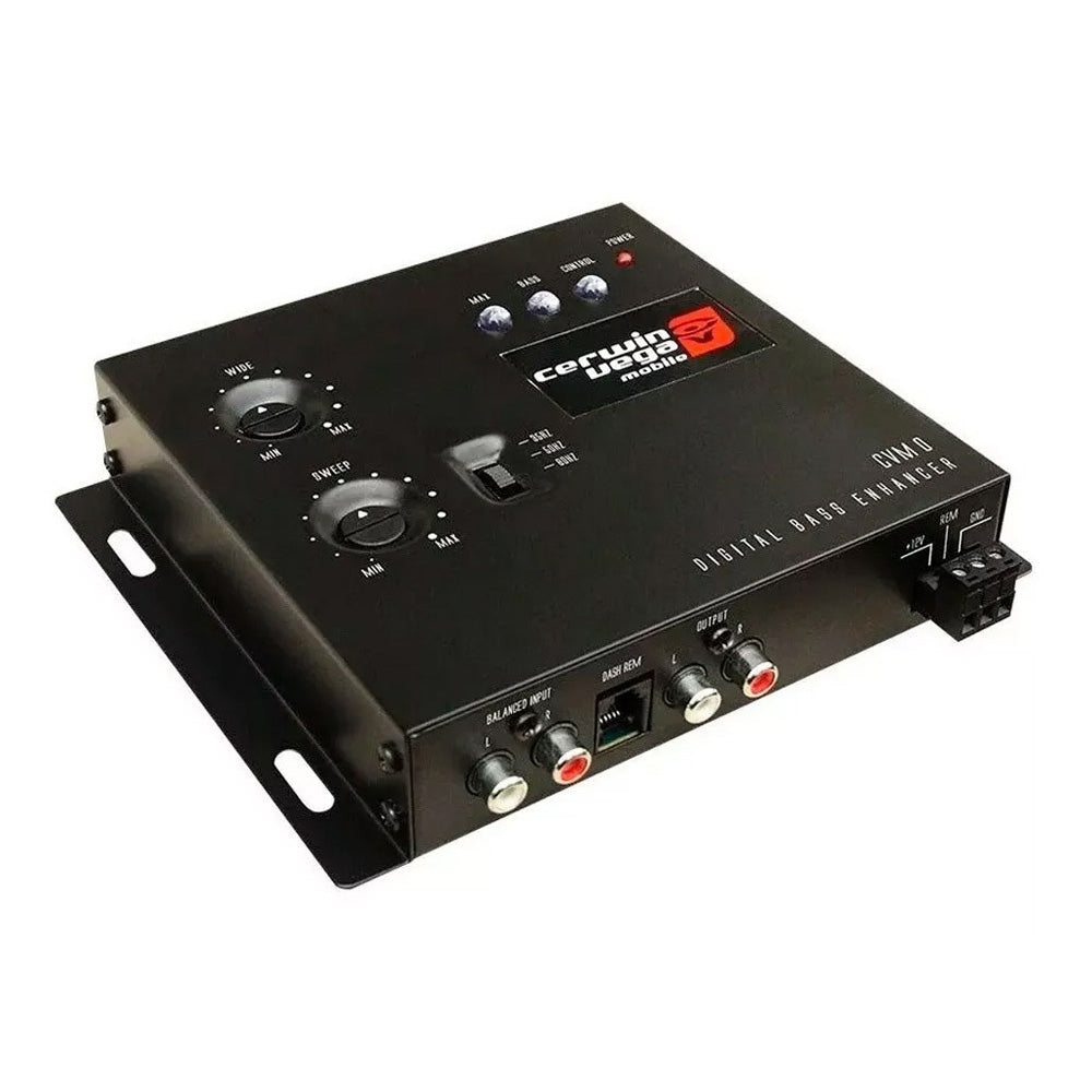 Cerwin Vega CVM0 Vega Series Digital Car Audio Bass Enhancer & Equalizer - Enhance Your Car Sound System for Deep Bass & Crisp Audio | Perfect for Road Trips & Music Lovers