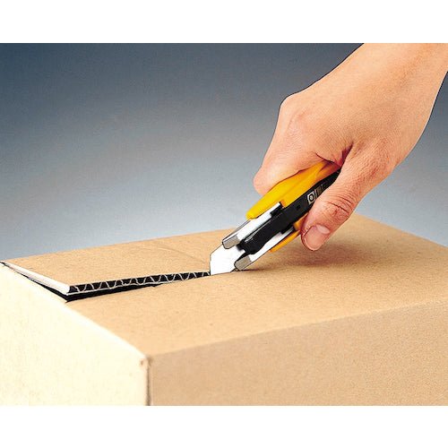 OLFA Safefy Cutter - Premium Utility Knife for Crafting, Packaging & DIY Projects | Ergonomic Design for Safe & Precise Cutting