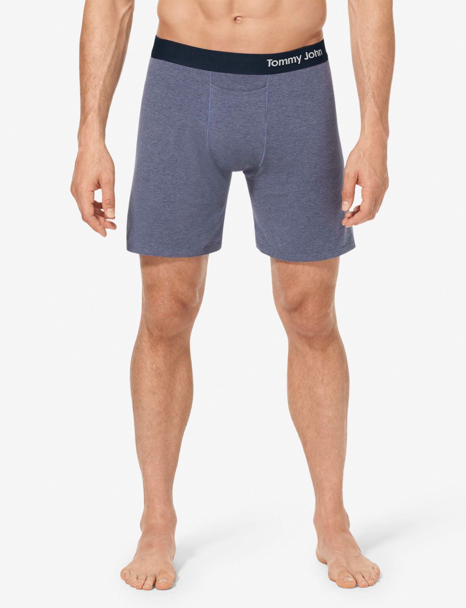 Breathable Cotton Relaxed Fit Boxer Briefs 6-Pack - Soft & Comfortable Men's Underwear for Everyday Wear, Lounge & Sleep