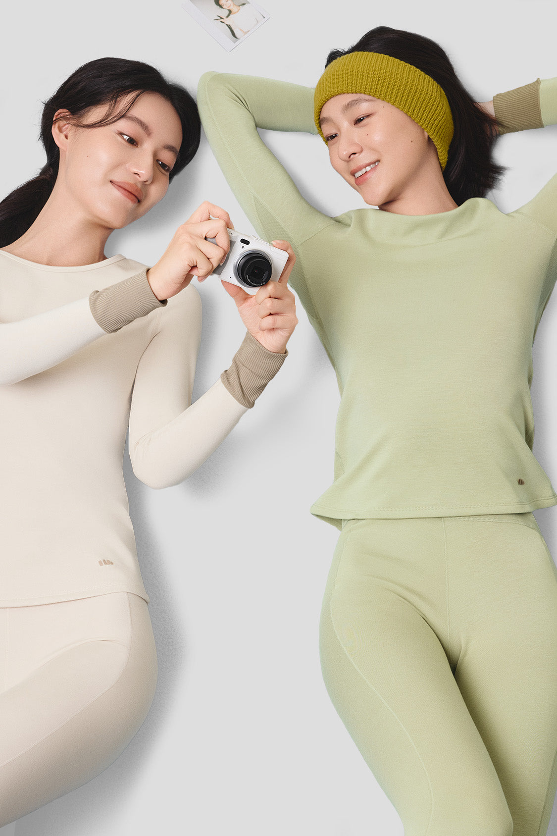 FitEssence Women's Thermal Base Layer Set - Moisture Wicking Long Sleeve Top & Leggings for Cold Weather, Yoga, Running & Outdoor Activities