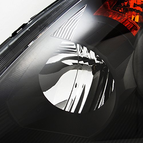 AKKON Black Headlights Replacement Pair for Honda CRV Japan Built Models - Driver & Passenger Side - Perfect for Night Driving & Car Upgrades