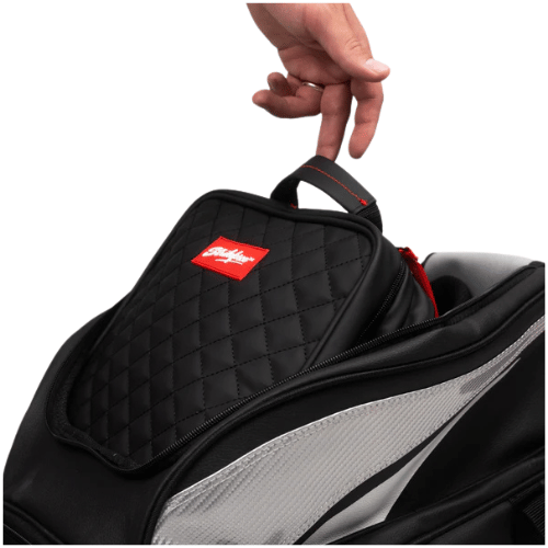 KR Strikeforce Cruiser Lux Double Roller Silver Bowling Bag - Premium Bowling Gear for Travel & League Play - Durable & Stylish Bowling Accessories for Men & Women