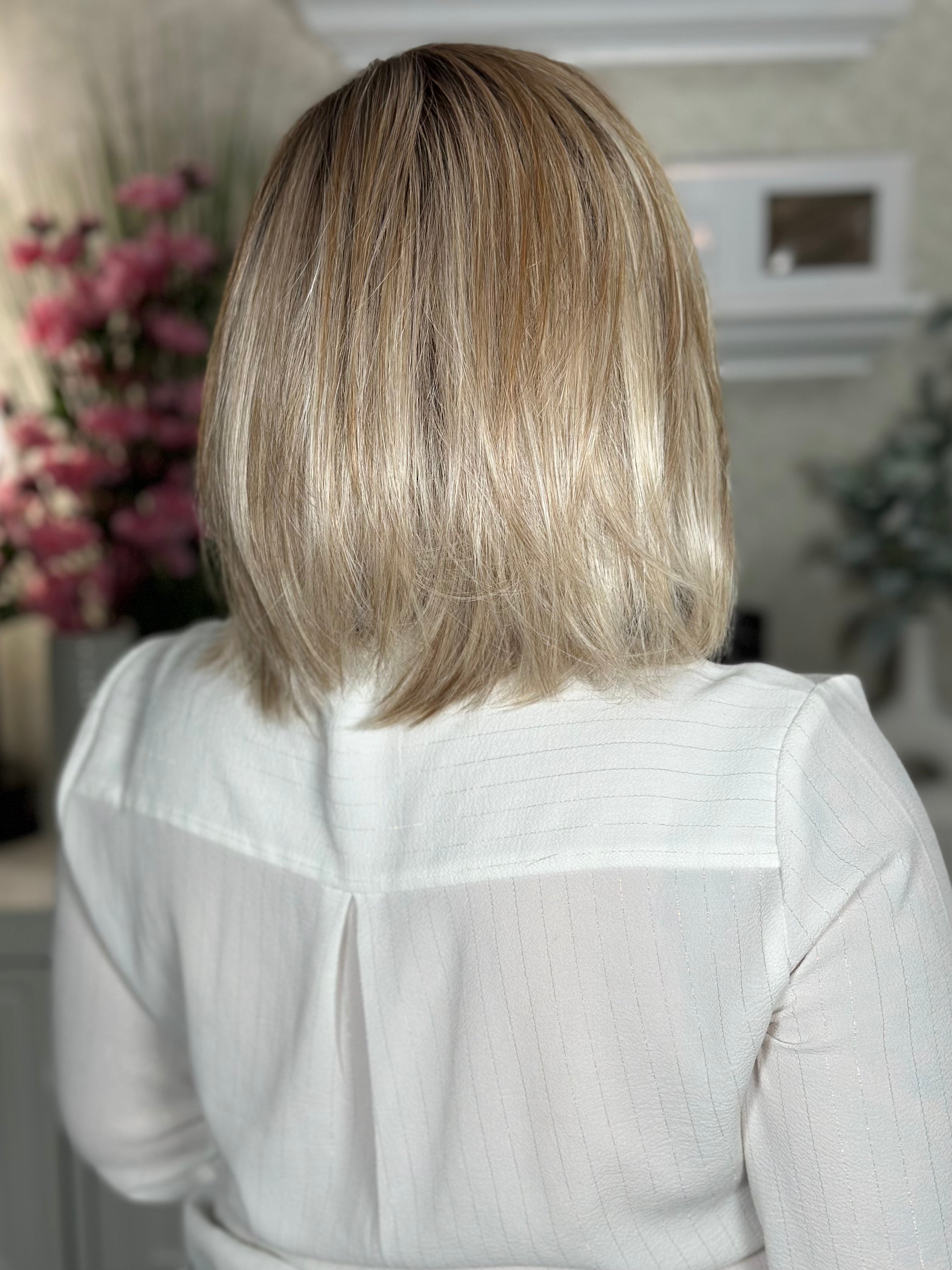 PAGE TURNER Sandy Blonde Hair Extensions - Clip-in Human Hair for Volume & Length - Perfect for Parties, Weddings & Everyday Styling