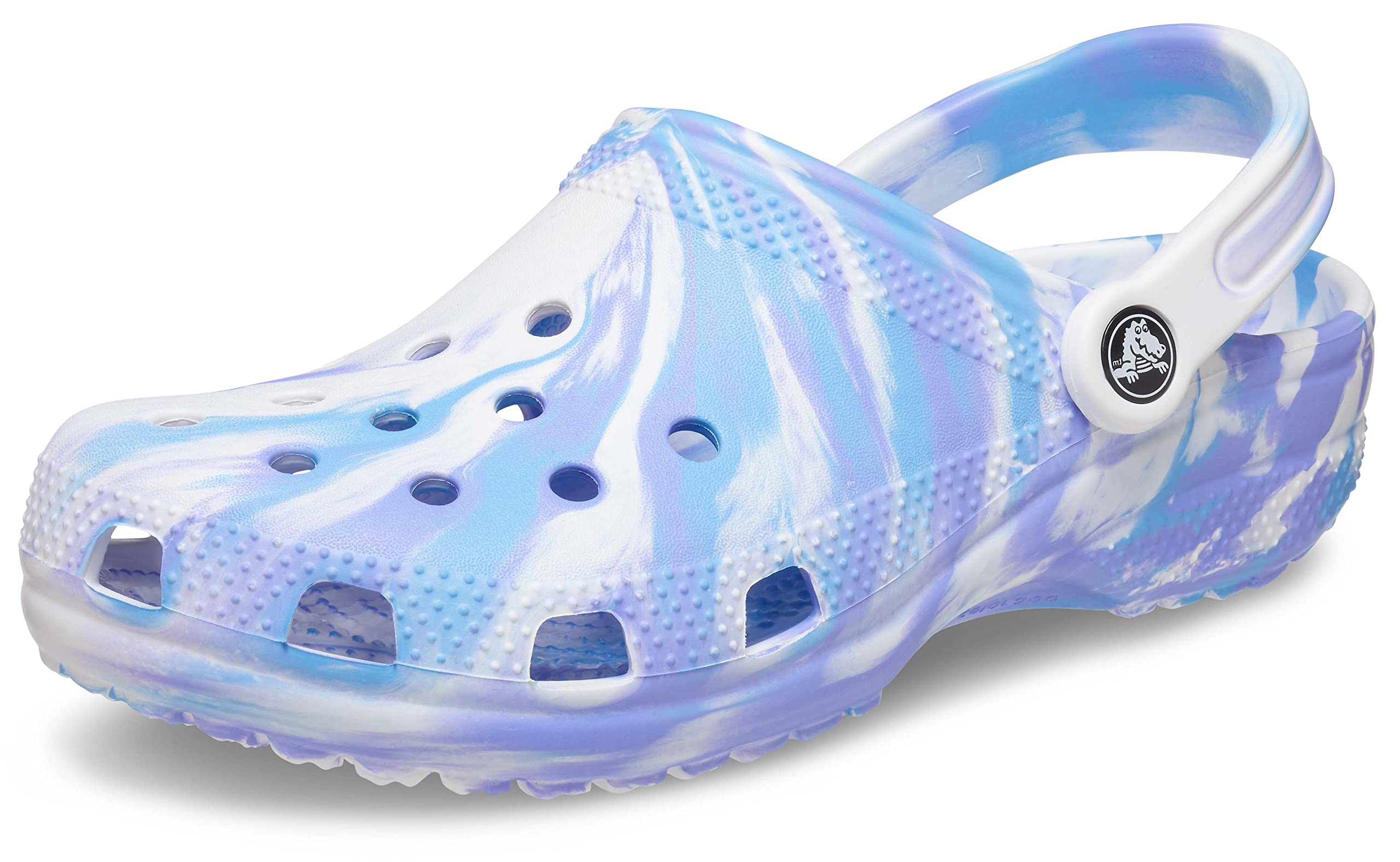 Crocs Unisex Classic Marbled Tie-Dye Clog | Comfortable Slip-On Water Shoes for Men & Women | Perfect for Beach, Pool, Garden & Casual Wear