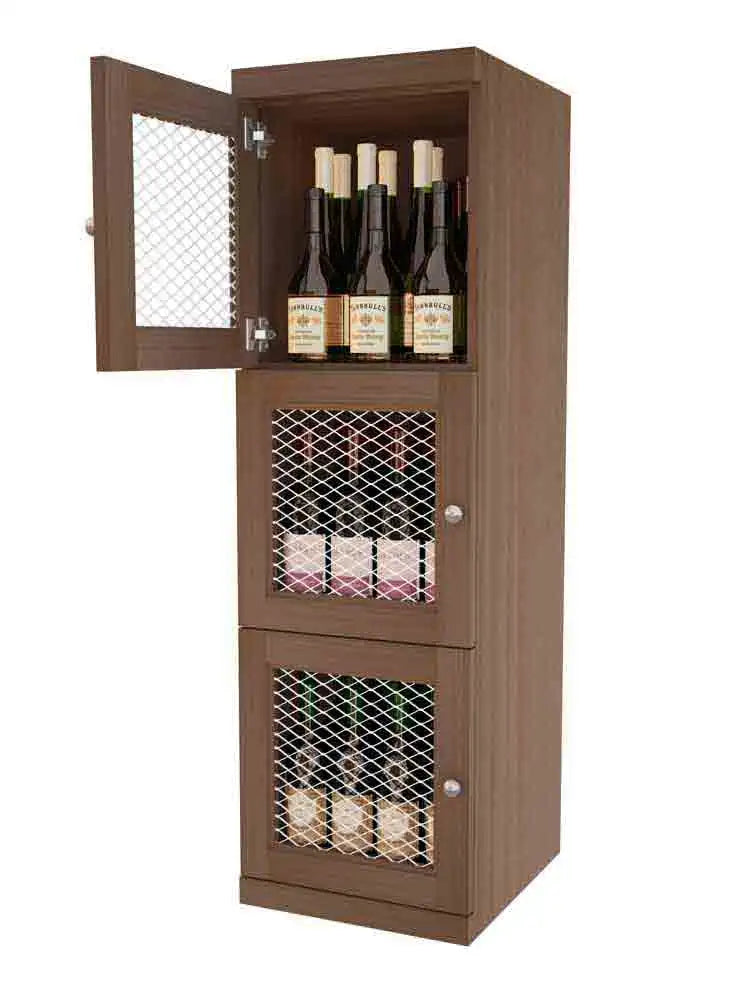 Vinostor Wine Lockers - 3 Locking Bins, 51 5/8
