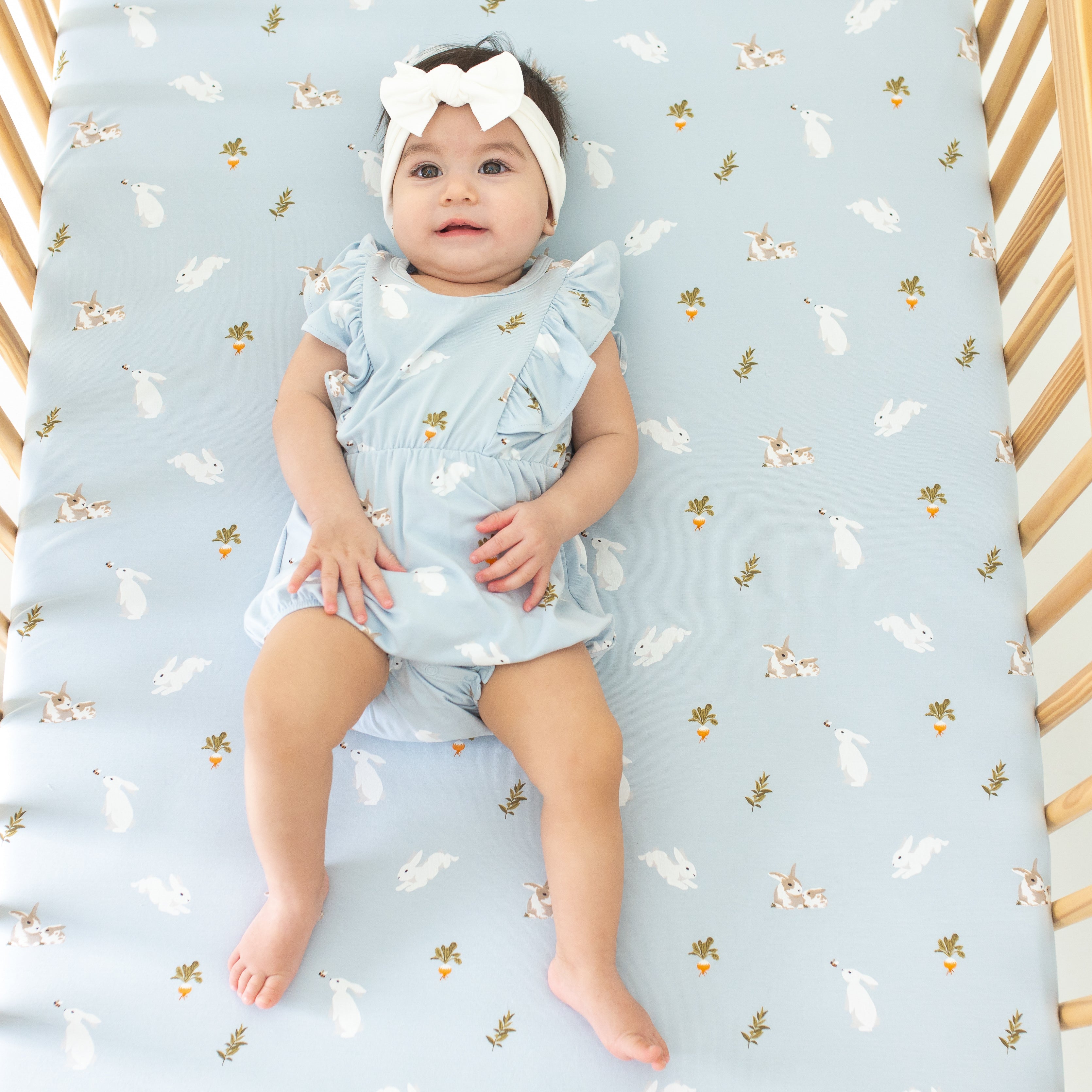 Ice Rabbit Bubble Romper - Soft & Comfortable Baby Jumpsuit for Playtime, Outings & Photo Shoots
