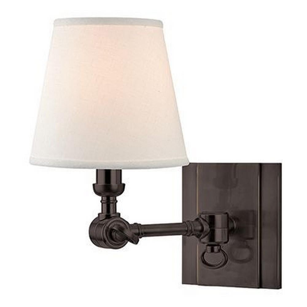 Hillsdale One Light Wall Sconce with Old Bronze Finish - Elegant Lighting Fixture for Bedroom, Hallway, or Living Room