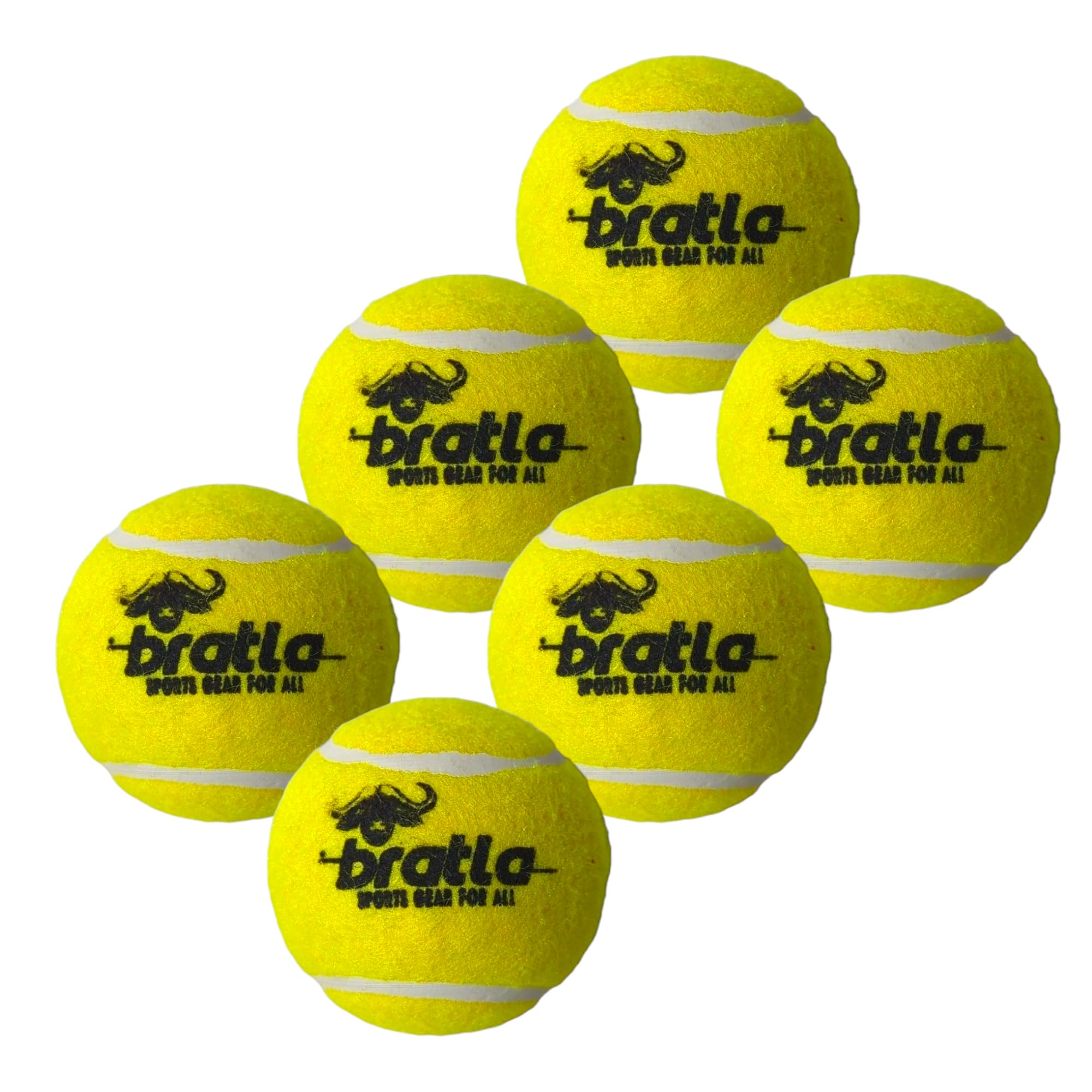 Premium Tennis Balls for Cricket Training - Lightweight Practice Cricket Balls Compatible with Tape Ball Cricket Bats | Perfect for Backyard Practice, Street Cricket & Training Sessions