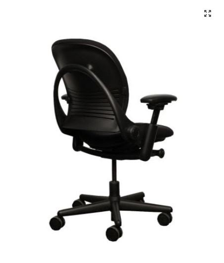 Premium Used Steelcase Leap Ergonomic Office Chair - High Back Adjustable for Home & Office Workspace Comfort