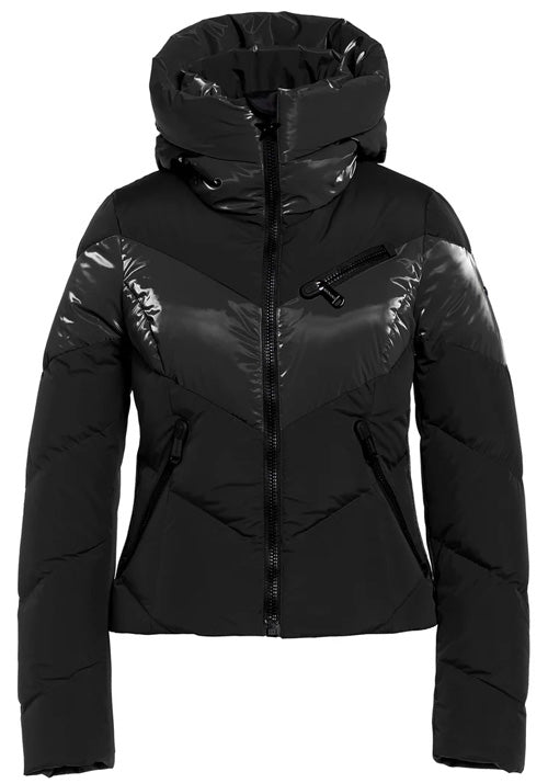 GOLDBERGH MORAINE Waterproof Ski Jacket for Men & Women - Black Winter Snow Jacket for Skiing, Snowboarding & Outdoor Activities