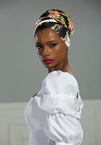 Stylish Cotton Turban Head Wrap for Women - Soft & Breathable Hair Scarf - Perfect for Yoga, Beach, or Everyday Fashion Accessory
