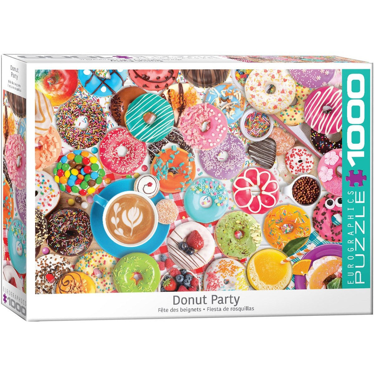 Donut Party PZ1000 - Premium Donut Maker for Home Baking | Perfect for Birthday Parties, Brunch & Family Gatherings