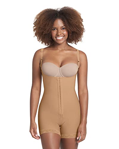 Front Hook Boyshort Bodysuit - Tummy Control & Butt Lifting Shapewear for Women | Slimming Underwear for Everyday Wear, Special Occasions & Postpartum Recovery
