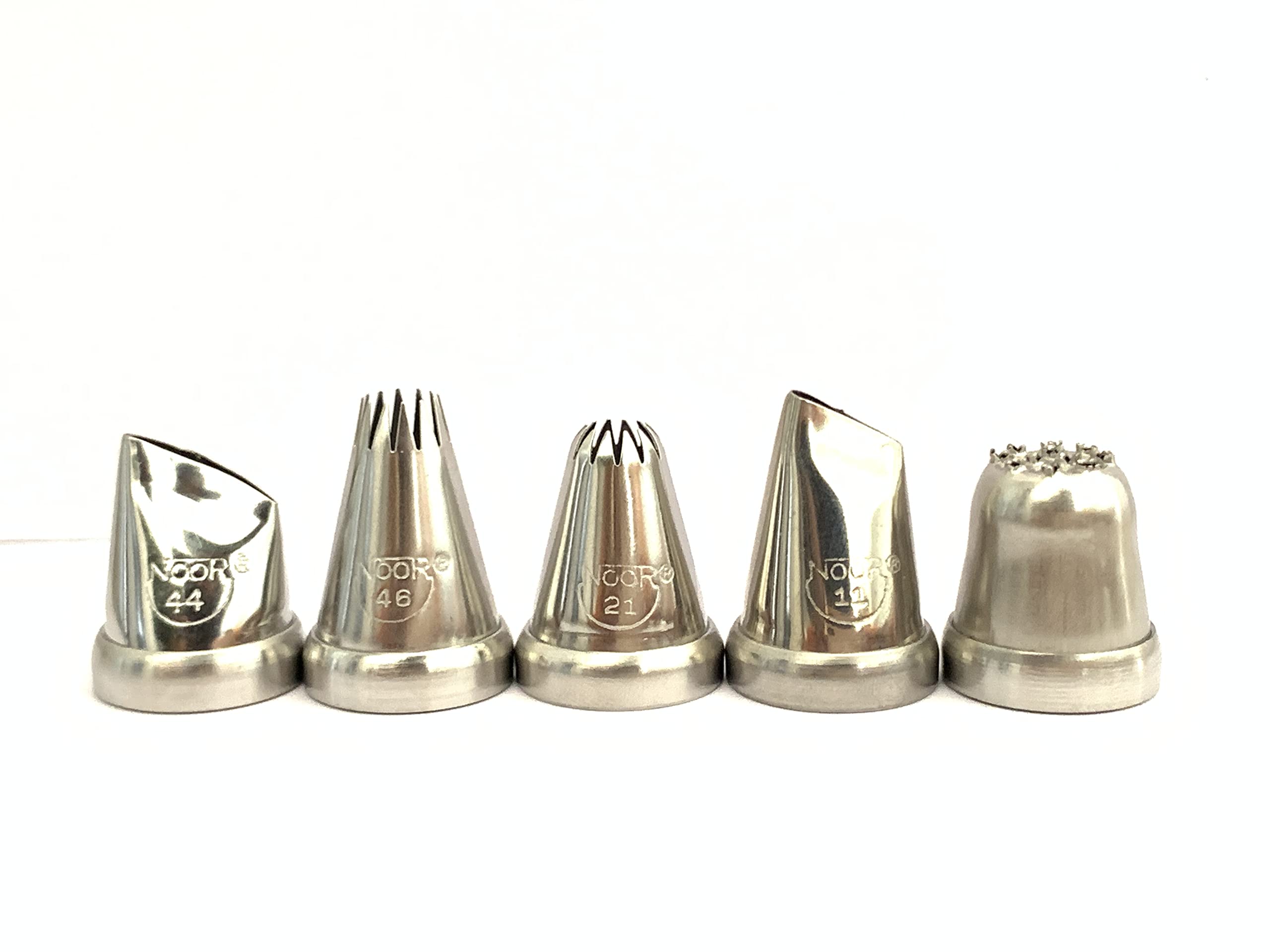 48-Piece Cake Decorating Nozzle Set - Icing Tips 11, 21, 44, 46 for Professional Baking & Cake Design - Perfect for Birthday Cakes, Cupcakes, Cookies & Wedding Cake Decorations