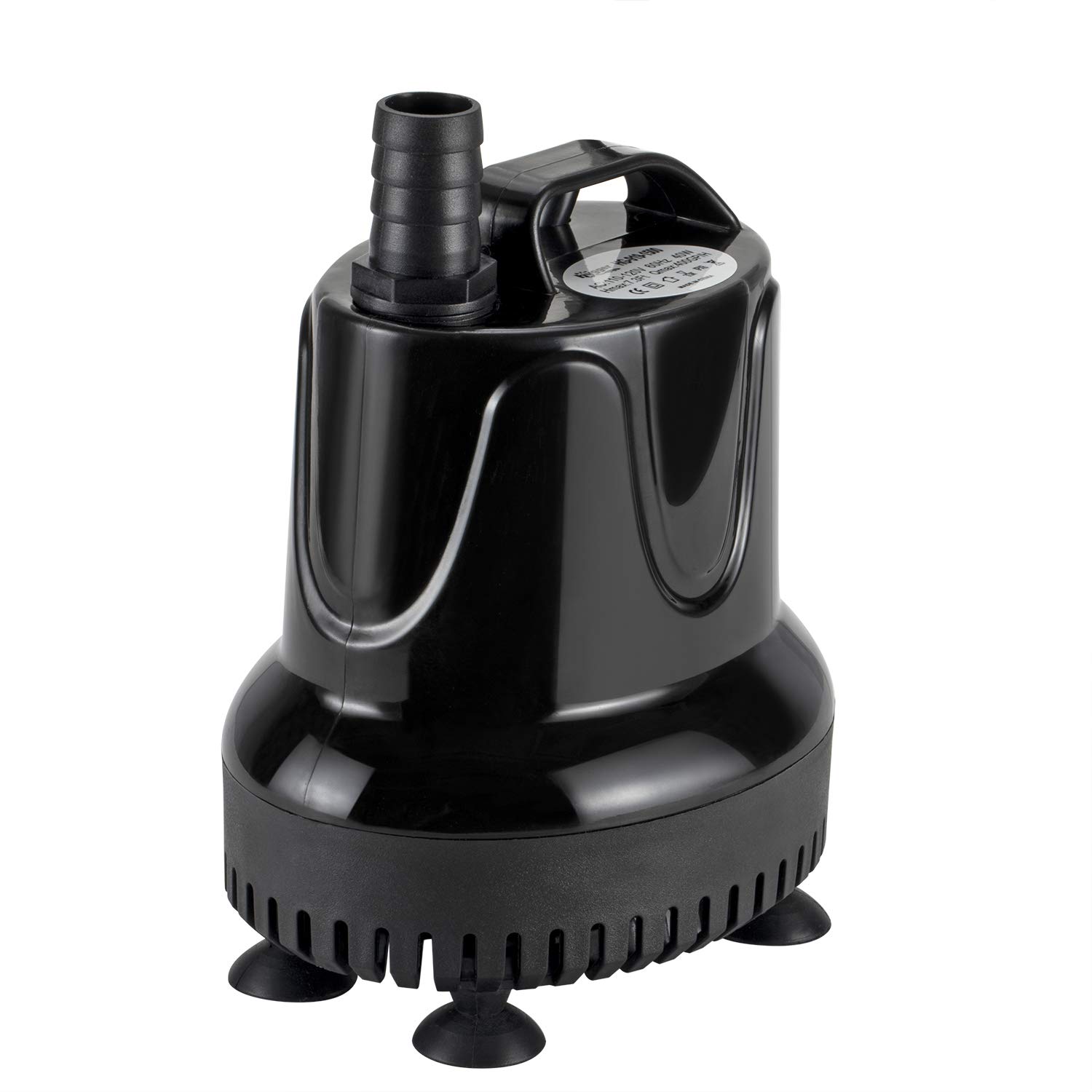Hygger 215 GPH 2-in-1 Submersible Water Pump for Aquariums, Hot Tubs, Inflatable Pools, Koi Ponds & Fountain Pots - Quick Water Change & Drain Solution for Easy Maintenance