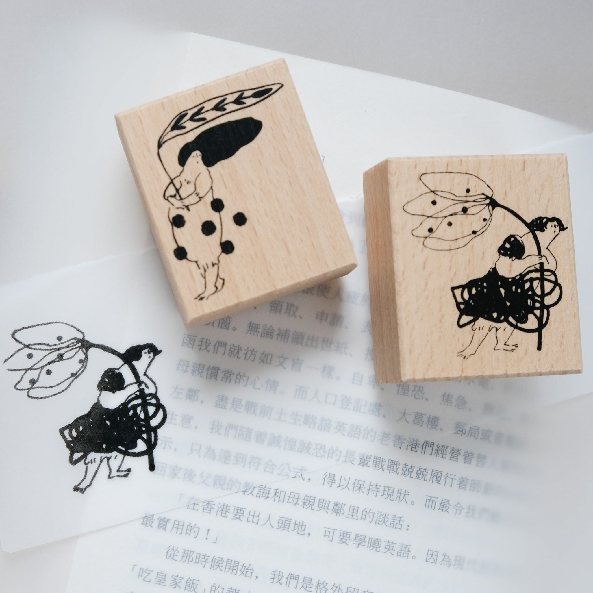 Dodolulu Floral Stamp Set - 10PCS Flower and Leaf Stamps for Scrapbooking, Card Making, DIY Crafts - Perfect for Journals, Invitations, and Handmade Greeting Cards