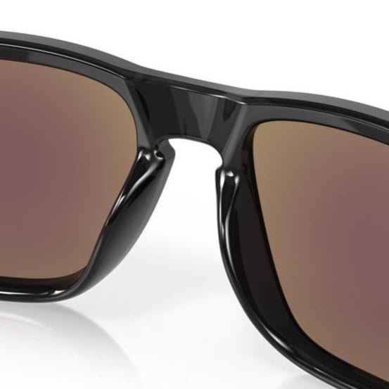 Oakley Holbrook Sunglasses Black Ink with Prizm Sapphire Polarized Lenses - Model 0OO9102 9102W7 - Perfect for Outdoor Sports, Driving & Everyday Wear
