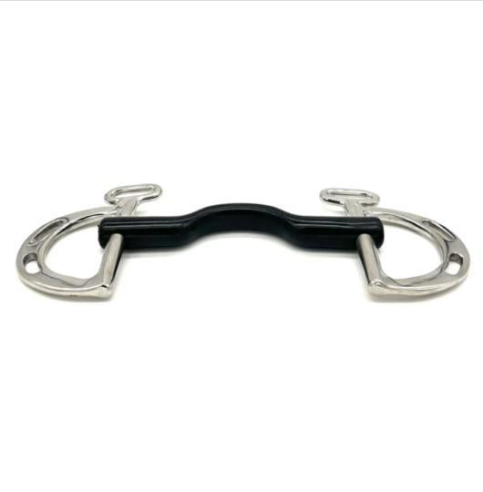 AJR Comfort Port Kimberwick Bit - Stainless Steel Horse Bit for English Riding, Dressage & Jumping - Perfect for Training & Show Events
