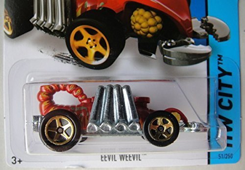 Hot Wheels HW City Evil Weevil 1:64 Scale Die-Cast Car Toy - Collectible 51/250 for Kids & Adults - Perfect for Play, Display & Gifting