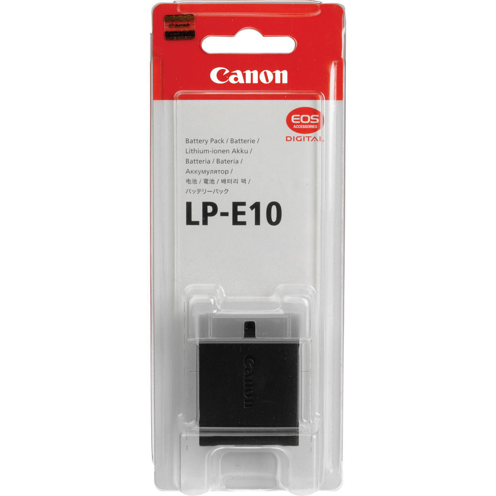Original Canon LP-E10 Battery Pack for EOS Rebel T7, SL3, T100, T7i - High Capacity Replacement Battery for DSLR Cameras - Perfect for Travel, Photography, and Professional Shoots