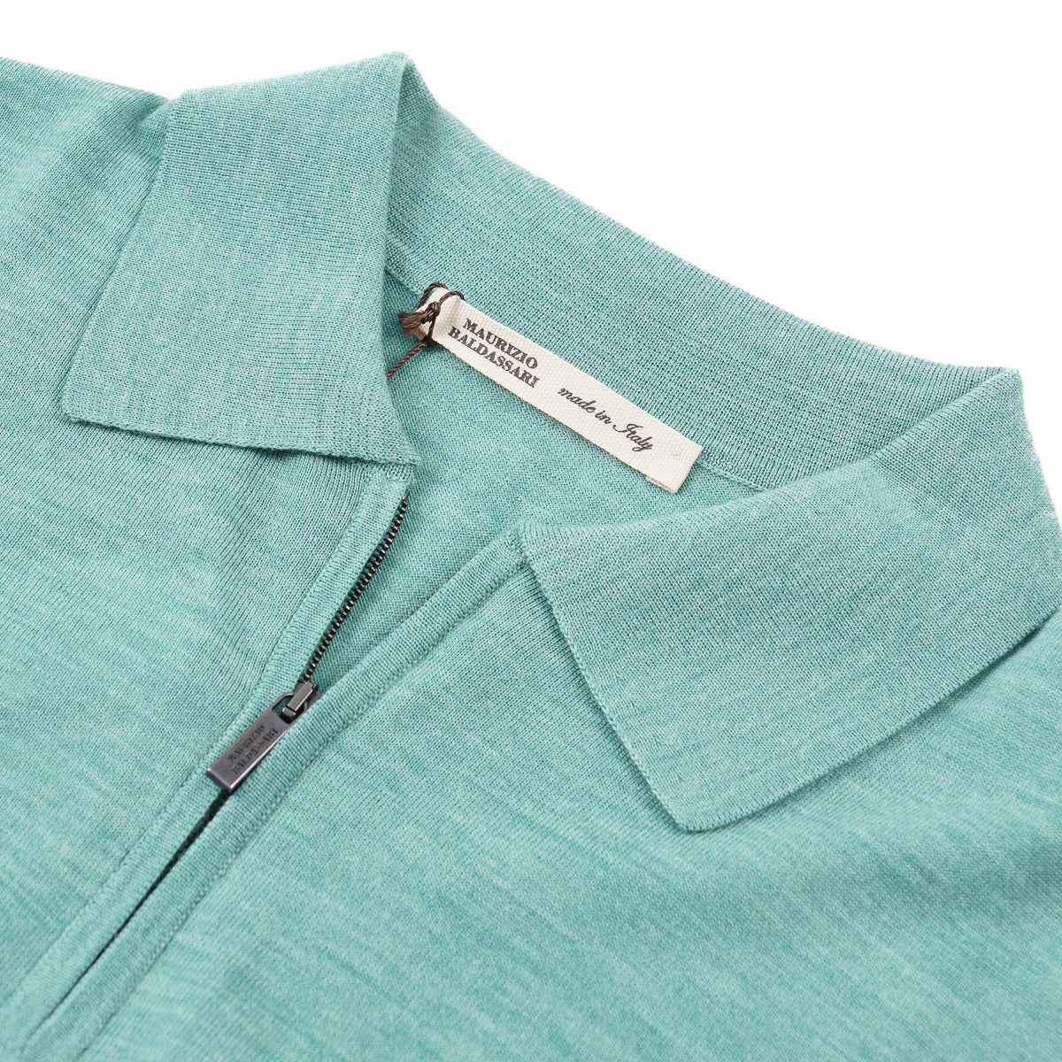 Maurizio Baldassari Men's Half Zip Polo Sweater - Stylish & Comfortable Knit Pullover for Casual Wear & Outdoor Activities