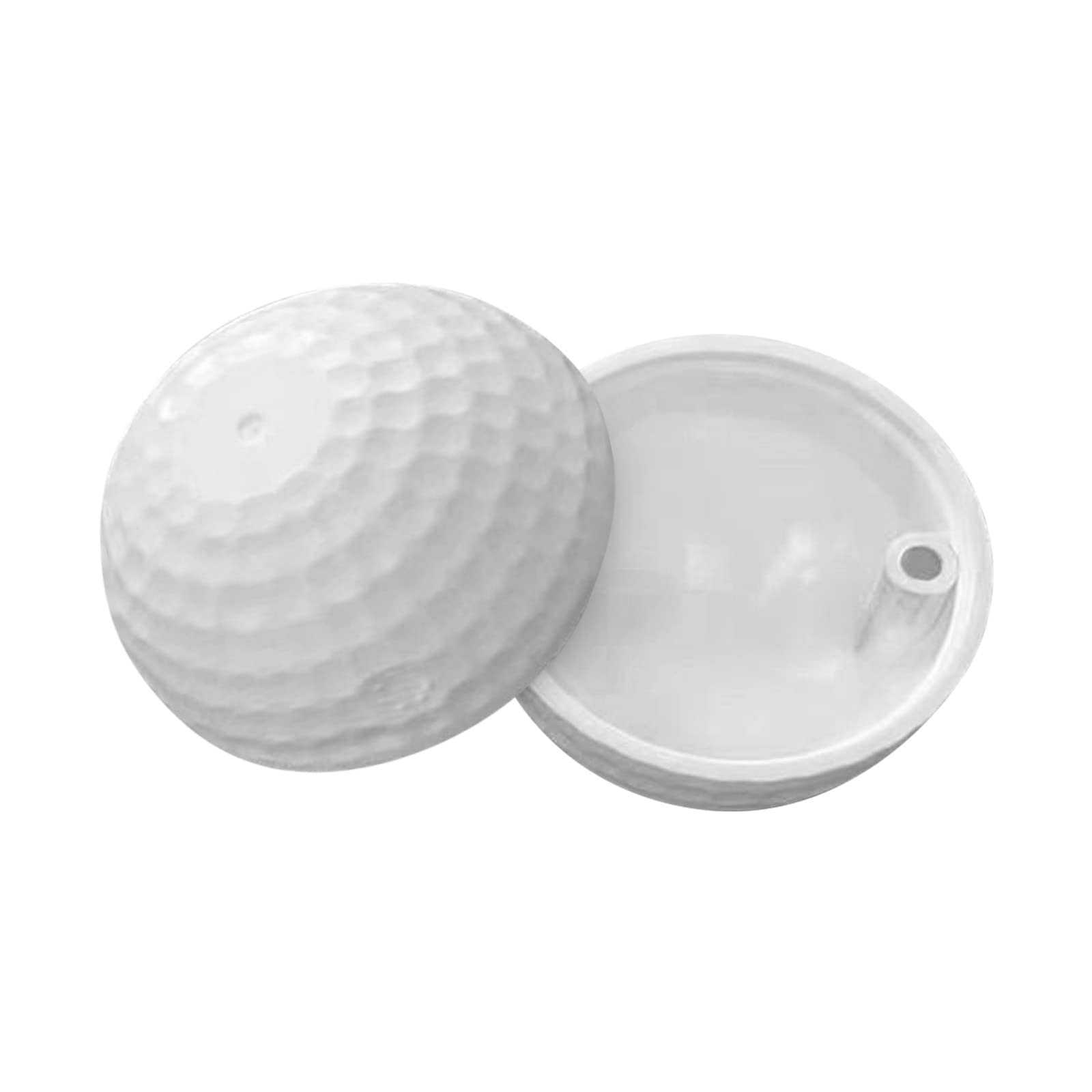 Premium Golf Ball Spice Storage Containers - Large Glass Jars for Golf Accessories & Kitchen Spices Organization - Perfect for Golfers & Home Chefs