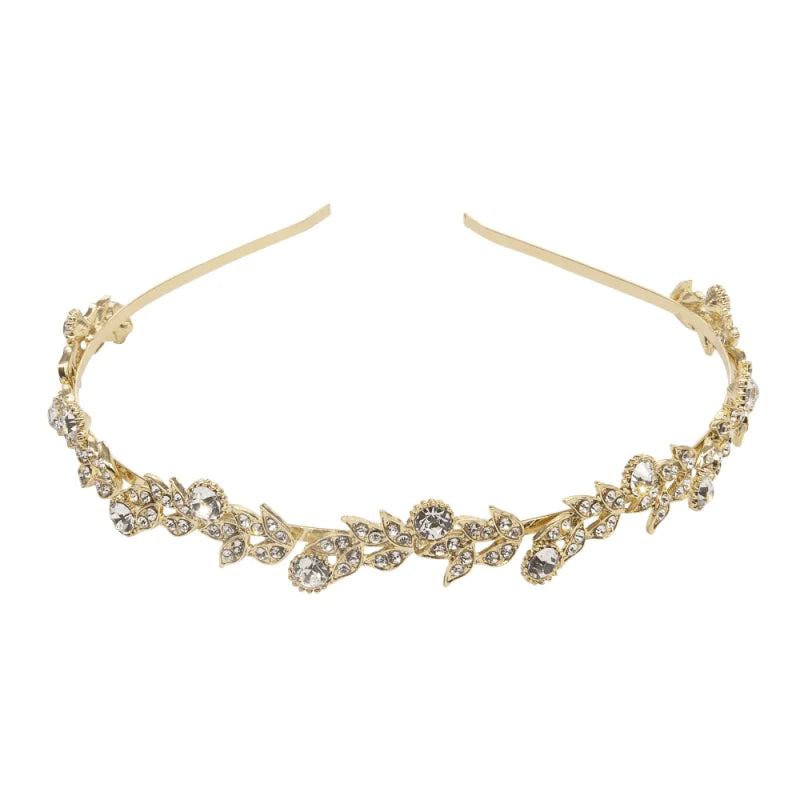 Elegant Crystal Headband for Bride & Bridesmaids - A9750 | Wedding Hair Accessories for Bridal Party & Special Occasions