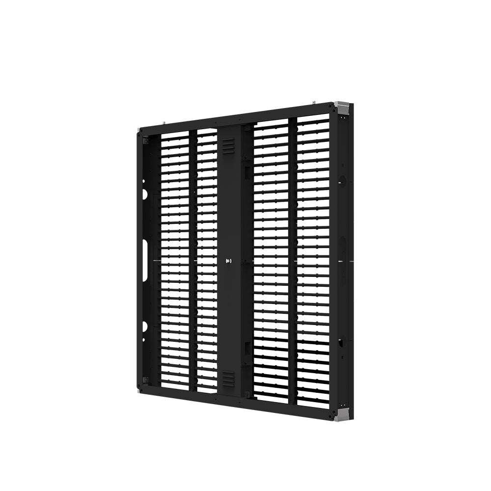 oClear Pro Series Outdoor Waterproof P15.6/31.2mm Transparent LED Mesh Display - 7500nits High Brightness, 1000x1000mm Aluminum Cabinet for Fixed Installation - Perfect for Stadiums, Shopping Malls & Outdoor Advertising