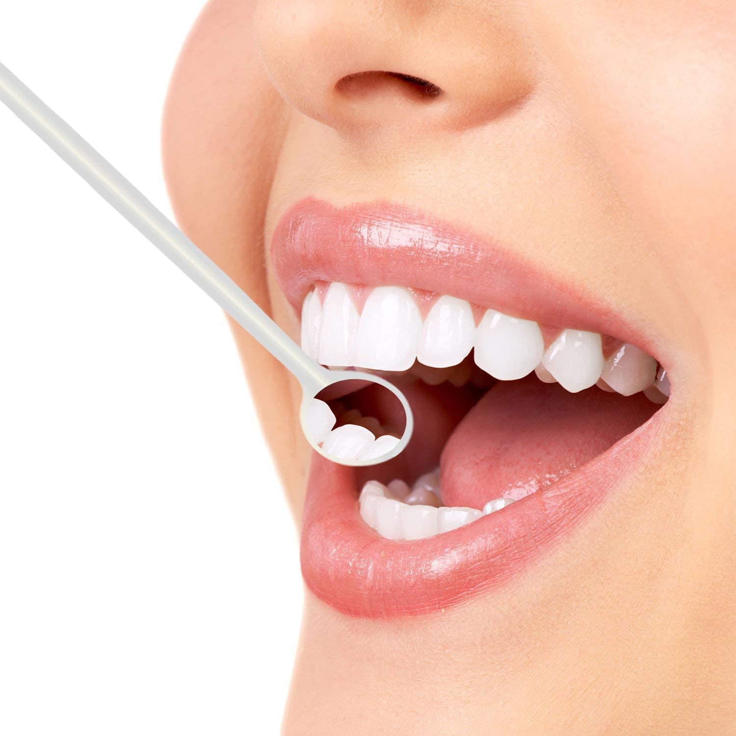 EZGO Teeth Whitening Kit - Cheek Retractor, Dental Gingival Barrier Gel & Anti-Fog Mouth Mirrors Combo for Professional & At-Home Teeth Bleaching | Includes C-Shape Mouth Opener & Gum Protector | Perfect for Dental Procedures, Whitening Treatments & Oral Care