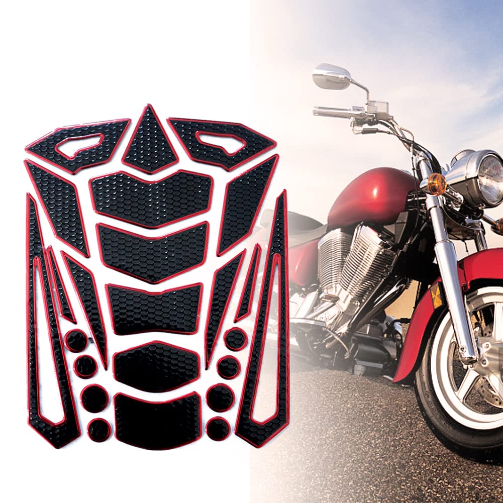 Motorcycle Tank Protector Sticker - Self-Adhesive Scratch Repair for Motorbike Styling & Protection - Perfect for Bike Customization & Hood Protection
