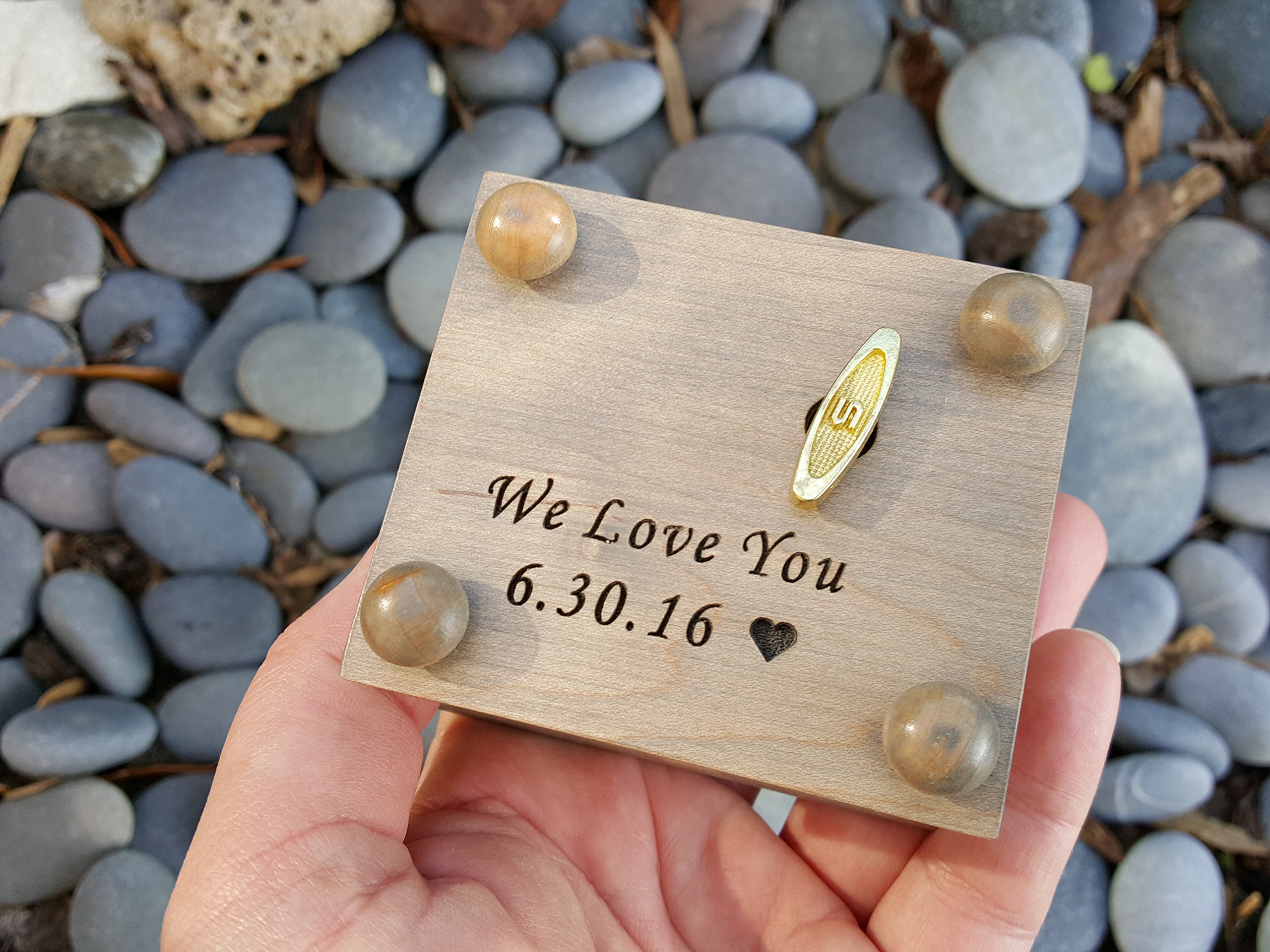 Handmade Personalized Music Box with Airplane Design - Unique Gift for Little Boys | Birthday, Christmas, Nursery Decor