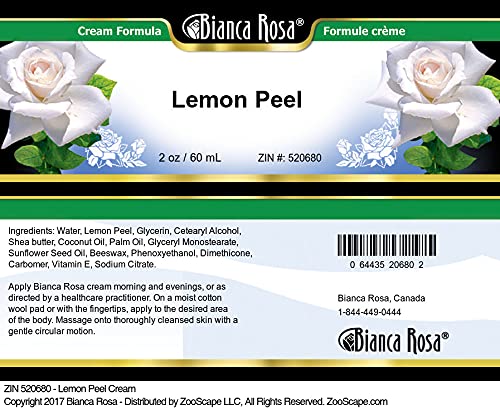 Lemon Peel Cream for Brightening & Exfoliation (2 oz, 3-Pack) – Dark Spot Corrector, Moisturizing Face Cream for Glowing Skin | Perfect for Daily Skincare Routine & Nighttime Use
