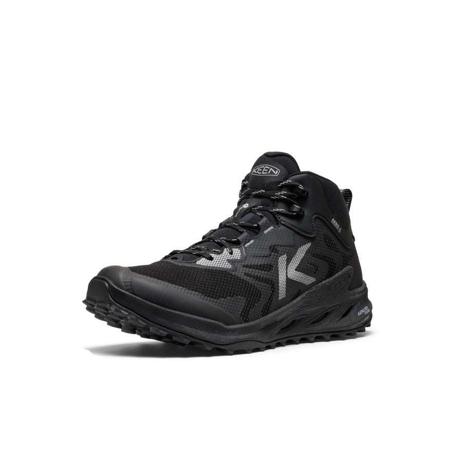 Men's Zionic NXT Waterproof Hiking Boots - Lightweight & Durable for Outdoor Adventures | Triple Black Color | Perfect for Trail Hiking, Camping & Mountain Climbing