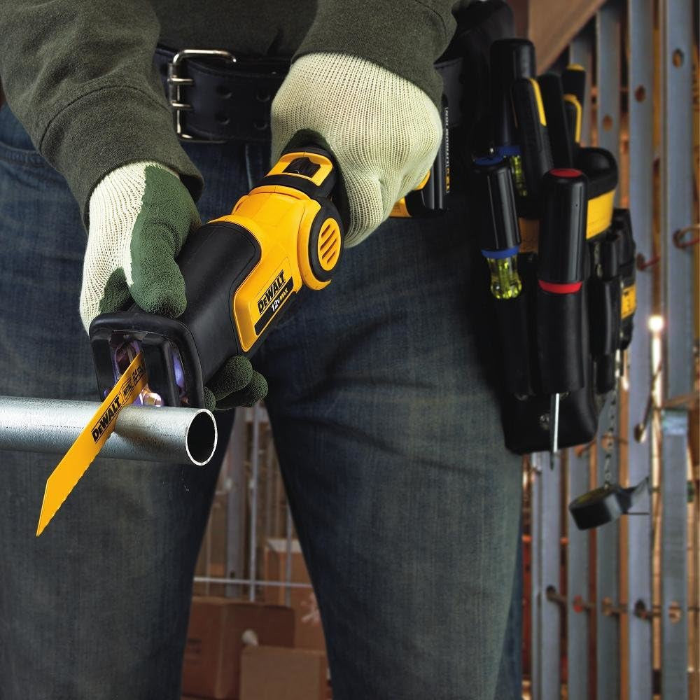 DEWALT 12V Cordless Compact Reciprocating Saw - DCS310S1 (Refurbished with Warranty) | Ideal for DIY Projects, Home Renovations & Construction Work